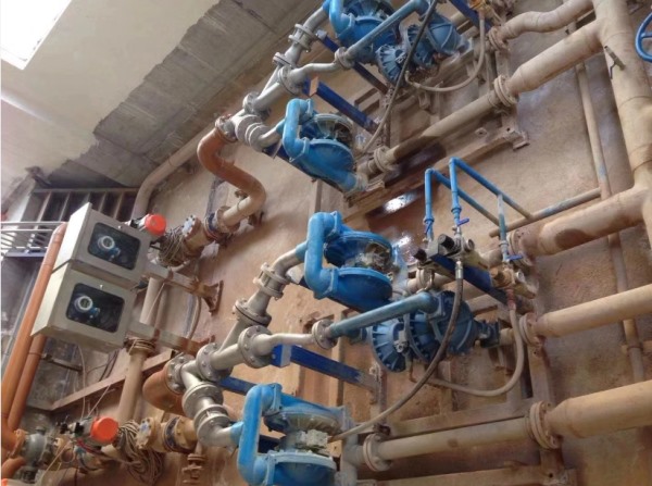 勝佰德氣動隔膜泵工程現(xiàn)場圖